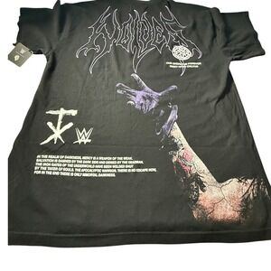 Darc Sport WWE Undertaker Wolves Graphic T-Shirt L Black Cotton Limited 814/1000